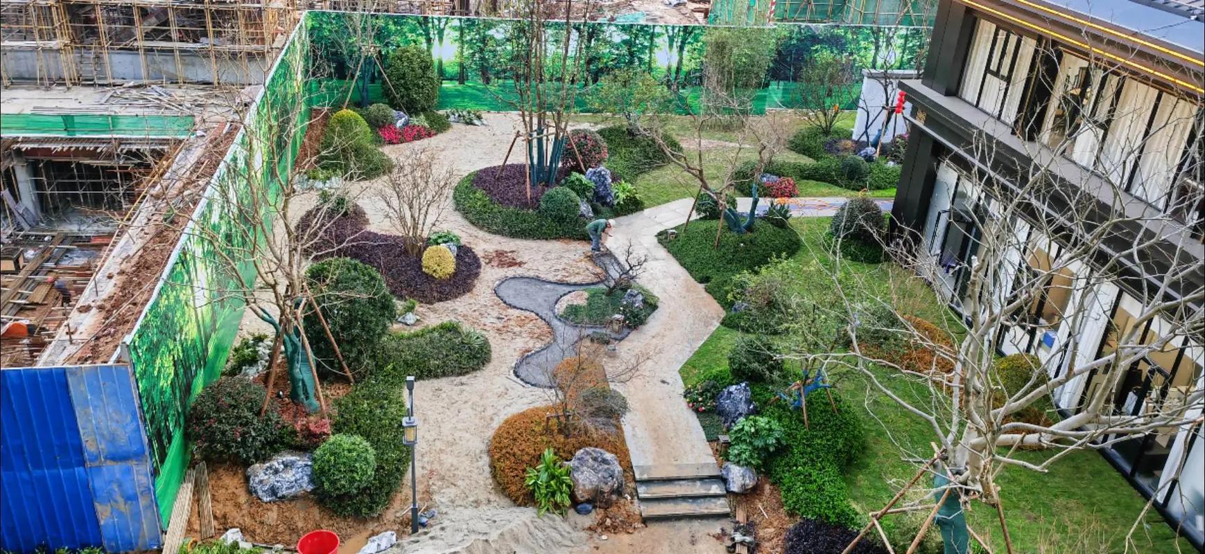 園林綠化工程的專業(yè)施工實(shí)踐與現(xiàn)場實(shí)拍